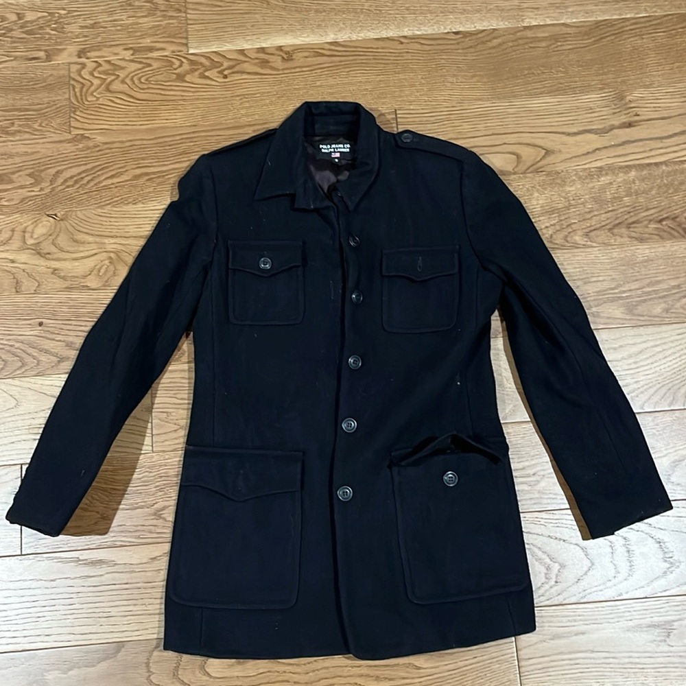 Polo Jeans Ralph Lauren Women’s Pea Coat Size Small